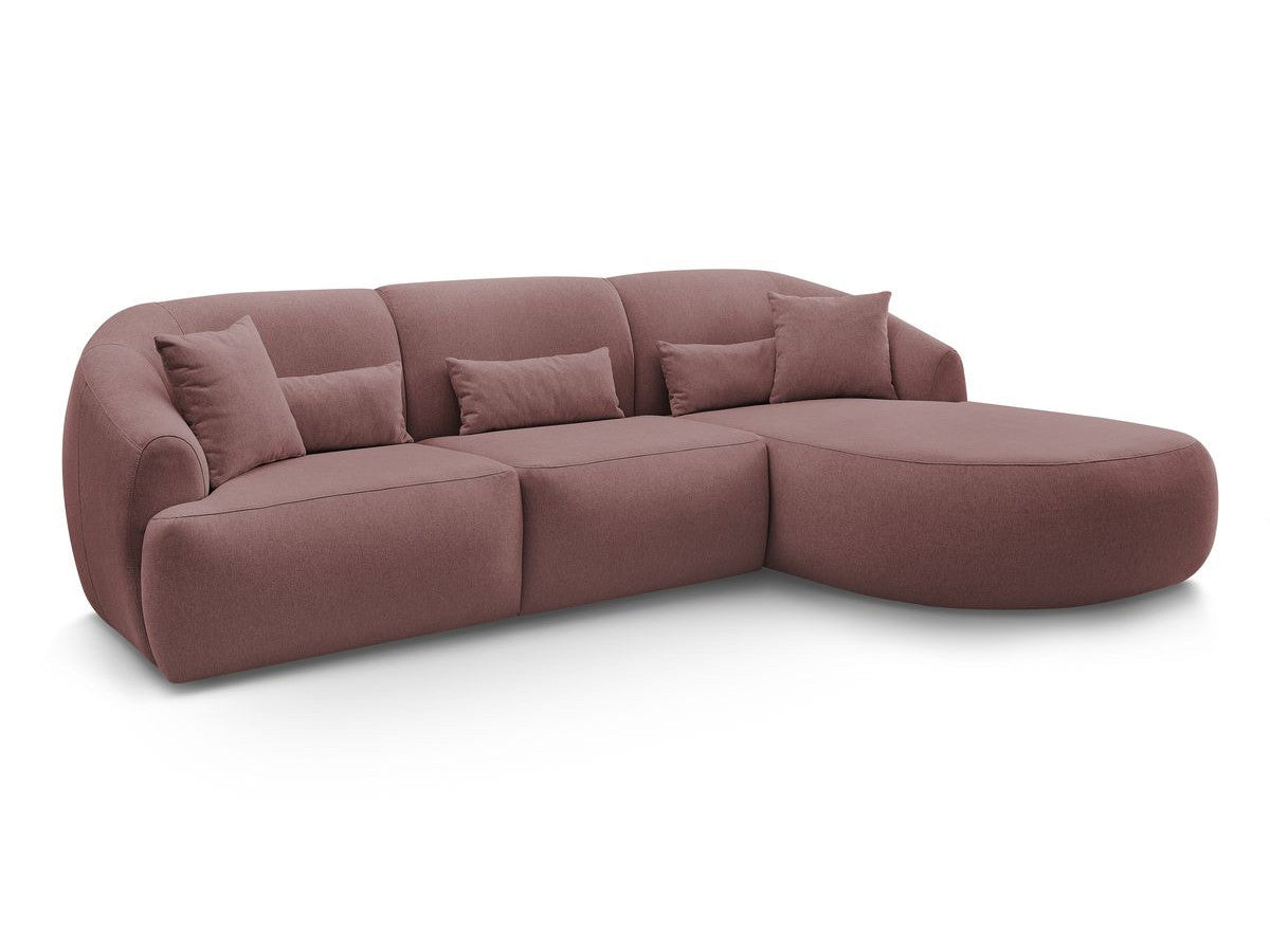 Hjørnesofa ALESIA i melert stoff