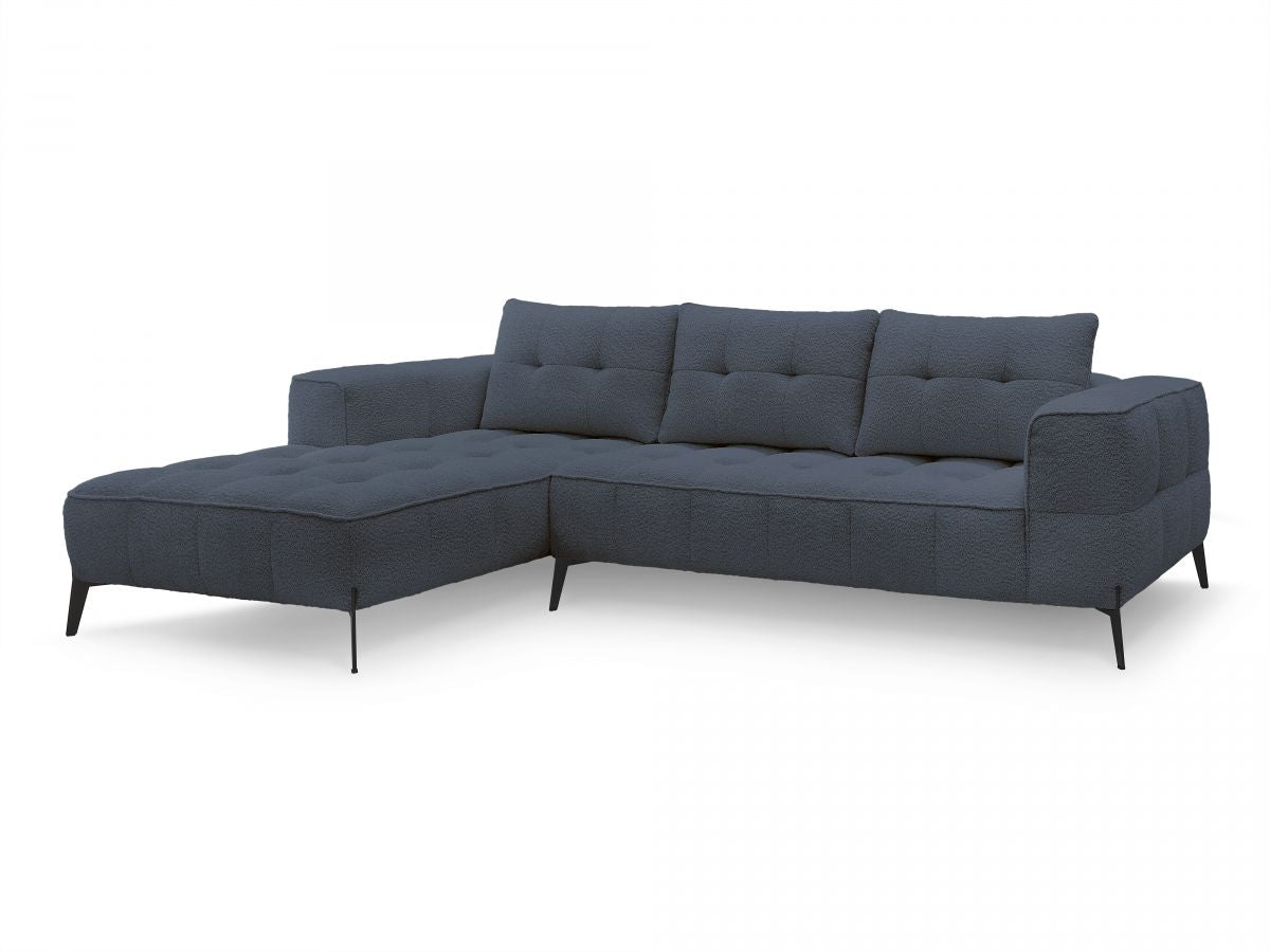 Hjørnesofa ANIS i bouclé-stoff