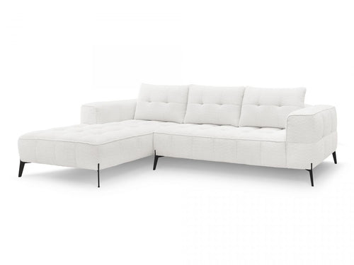 Hjørnesofa ANIS i bouclé-stoff