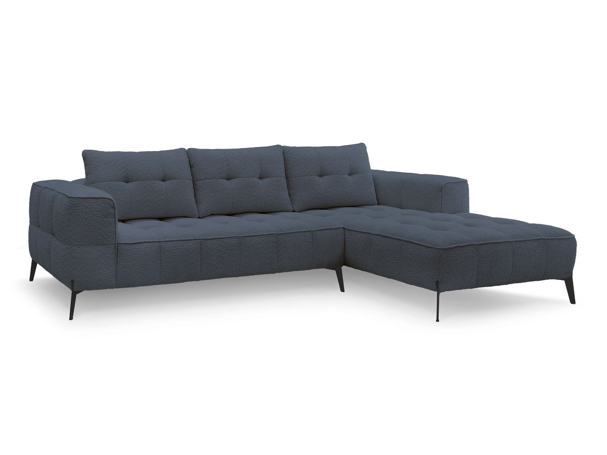 Hjørnesofa ANIS i bouclé-stoff