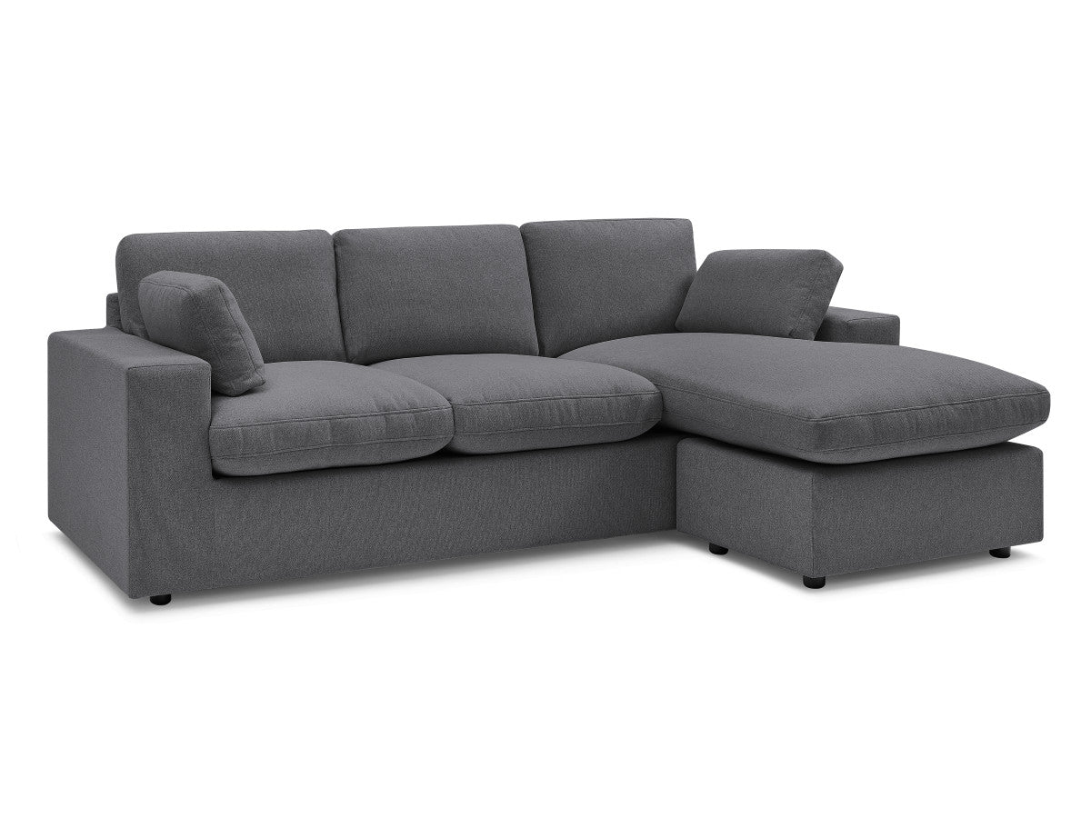 Hjørnesofa vendbar kompakt BELAIR