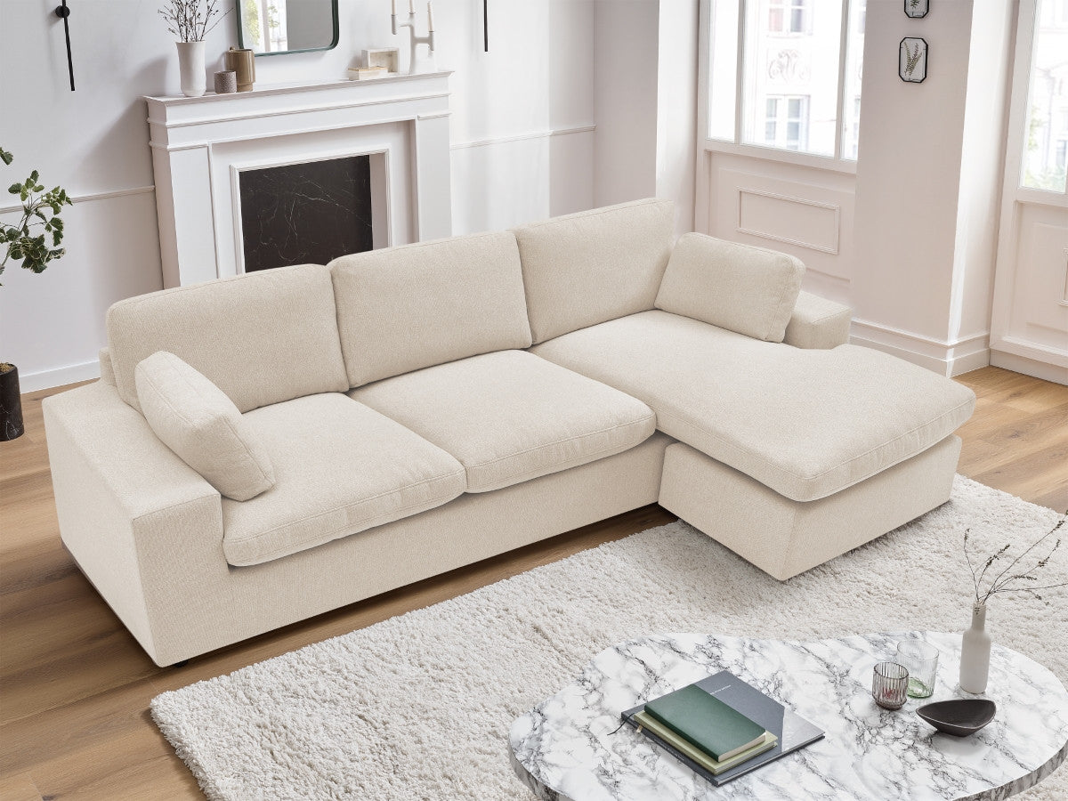 Hjørnesofa vendbar kompakt BELAIR
