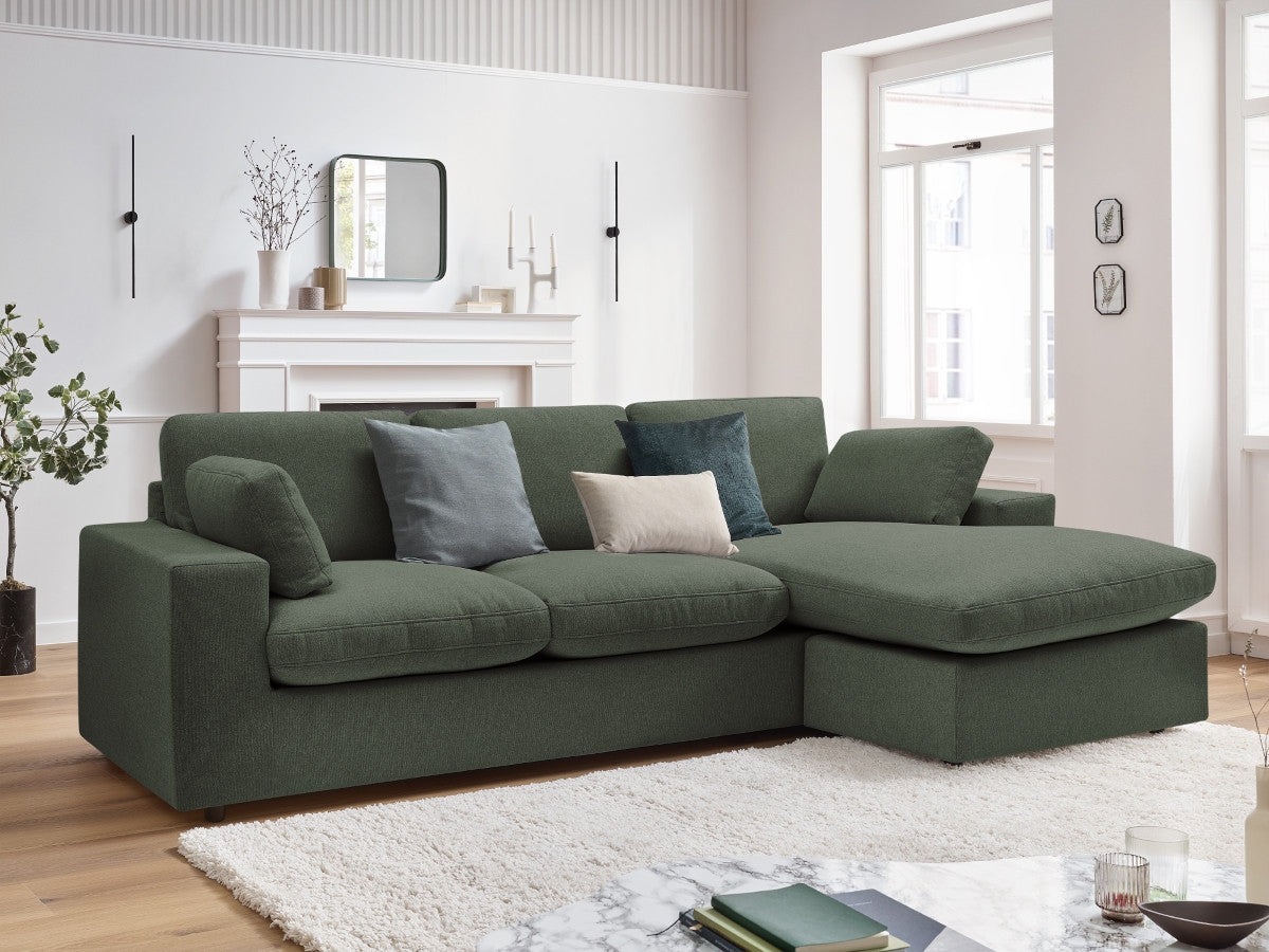 Hjørnesofa vendbar kompakt BELAIR