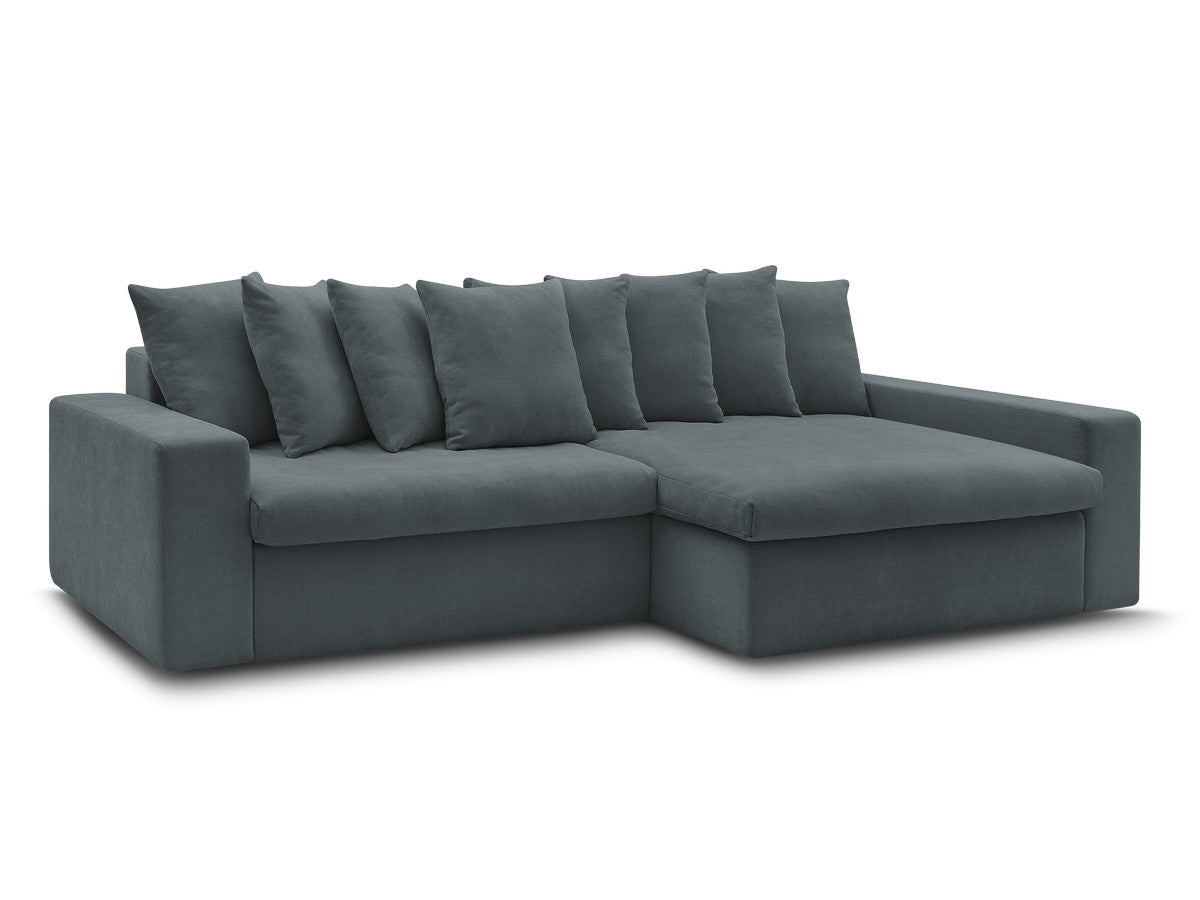 Hjørnesofa ENORE i glatt stoff