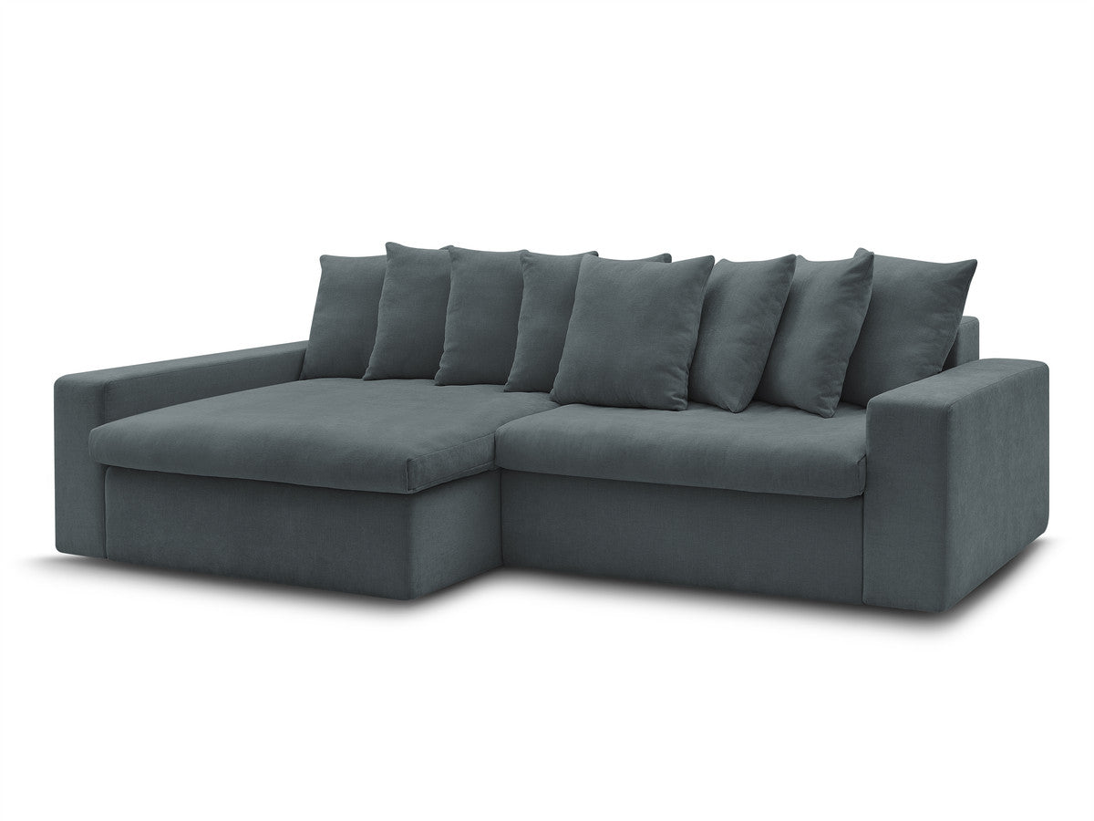 Hjørnesofa ENORE i glatt stoff