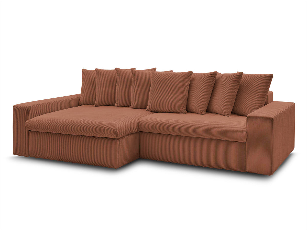 Hjørnesofa ENORE i kordfløyel