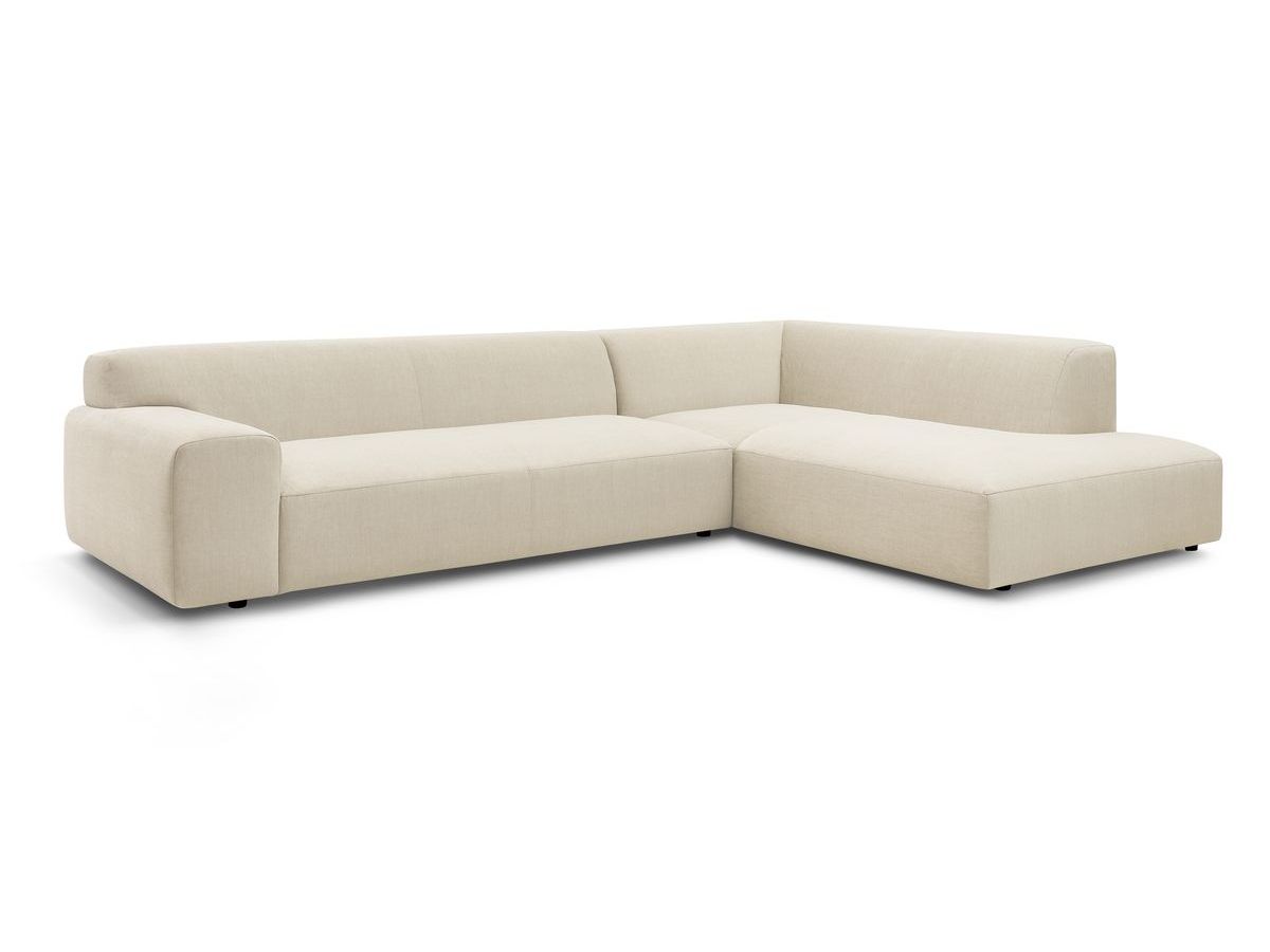 Hjørnesofa LAVENA i fløyel