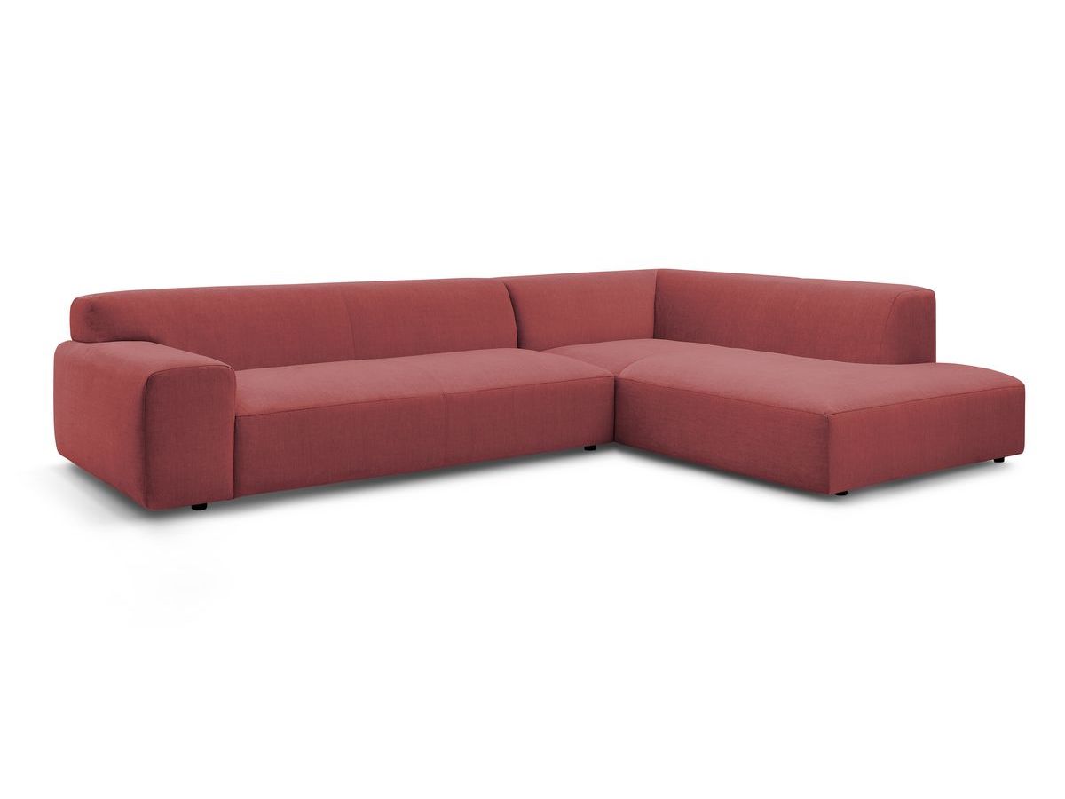 Hjørnesofa LAVENA i fløyel