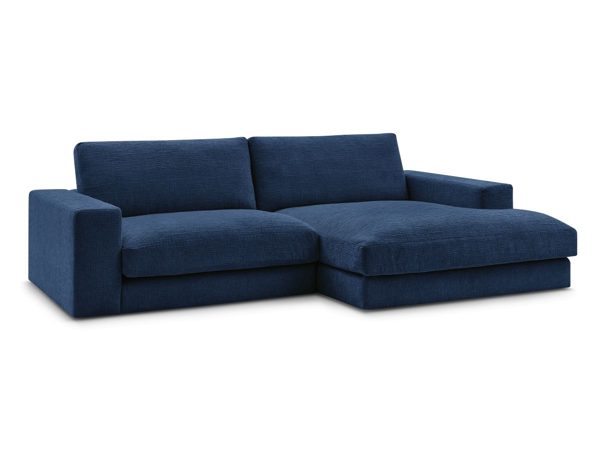 Hjørnesofa LEONARD i teksturert stoff