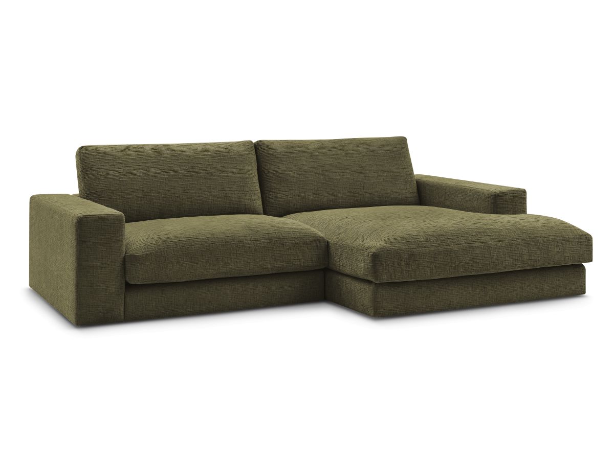 Hjørnesofa LEONARD i teksturert stoff