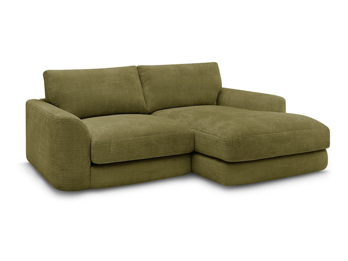 Hjørnesofa LEONORE i teksturert stoff