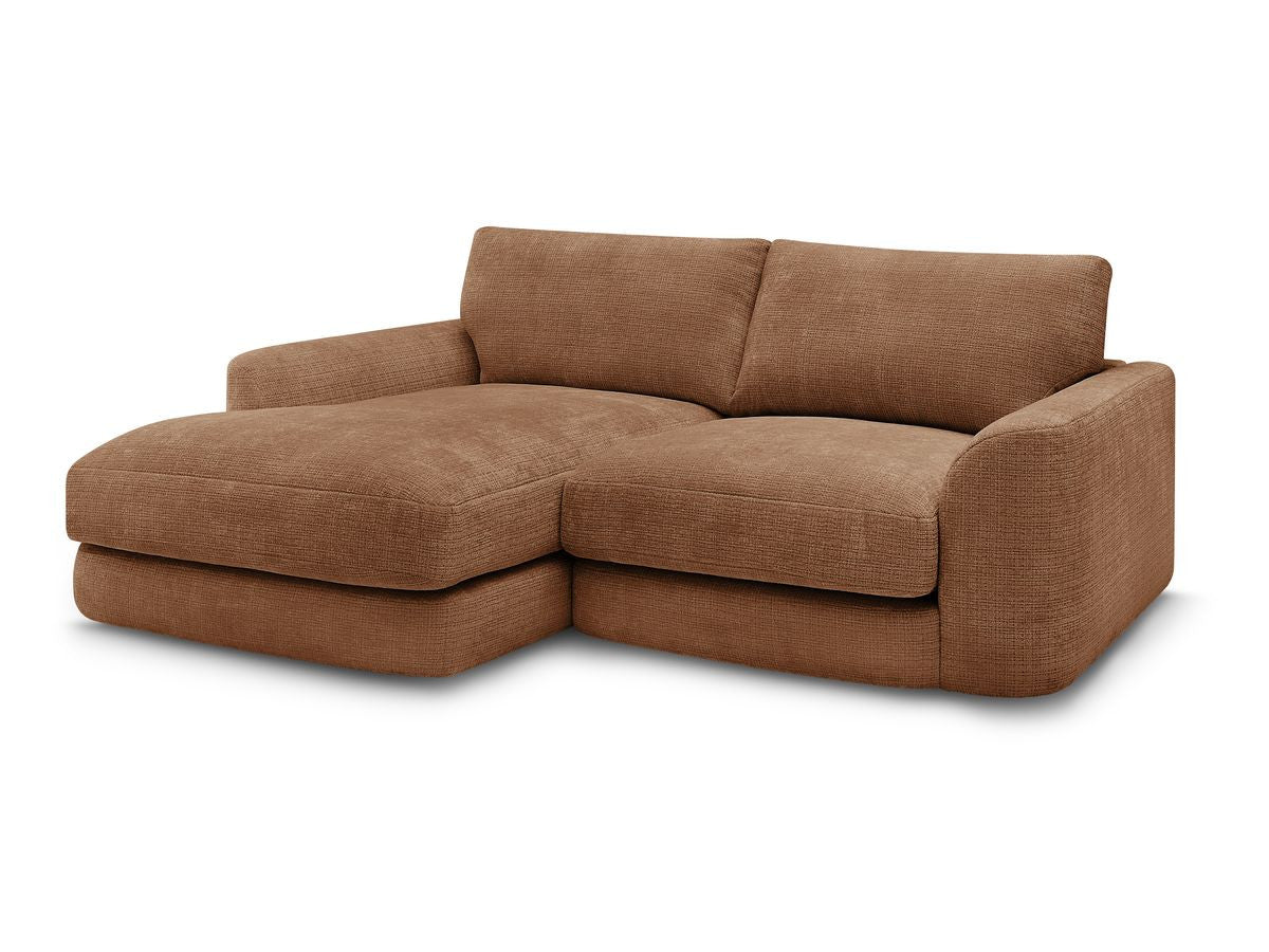 Hjørnesofa LEONORE i teksturert stoff