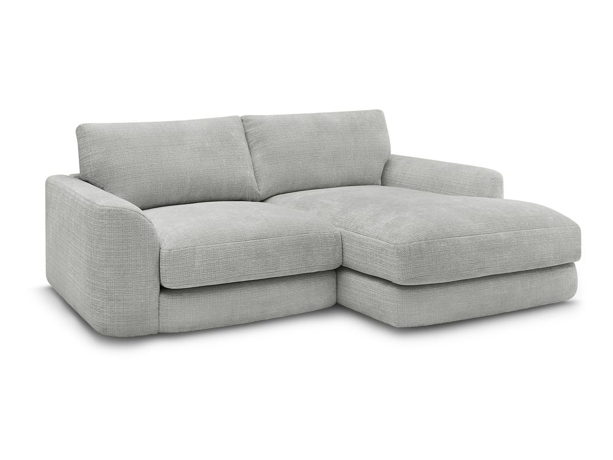 Hjørnesofa LEONORE i teksturert stoff