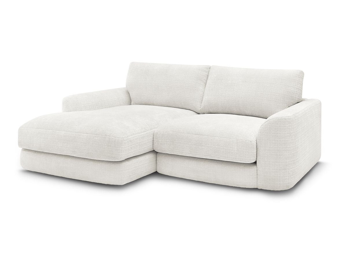 Hjørnesofa LEONORE i teksturert stoff