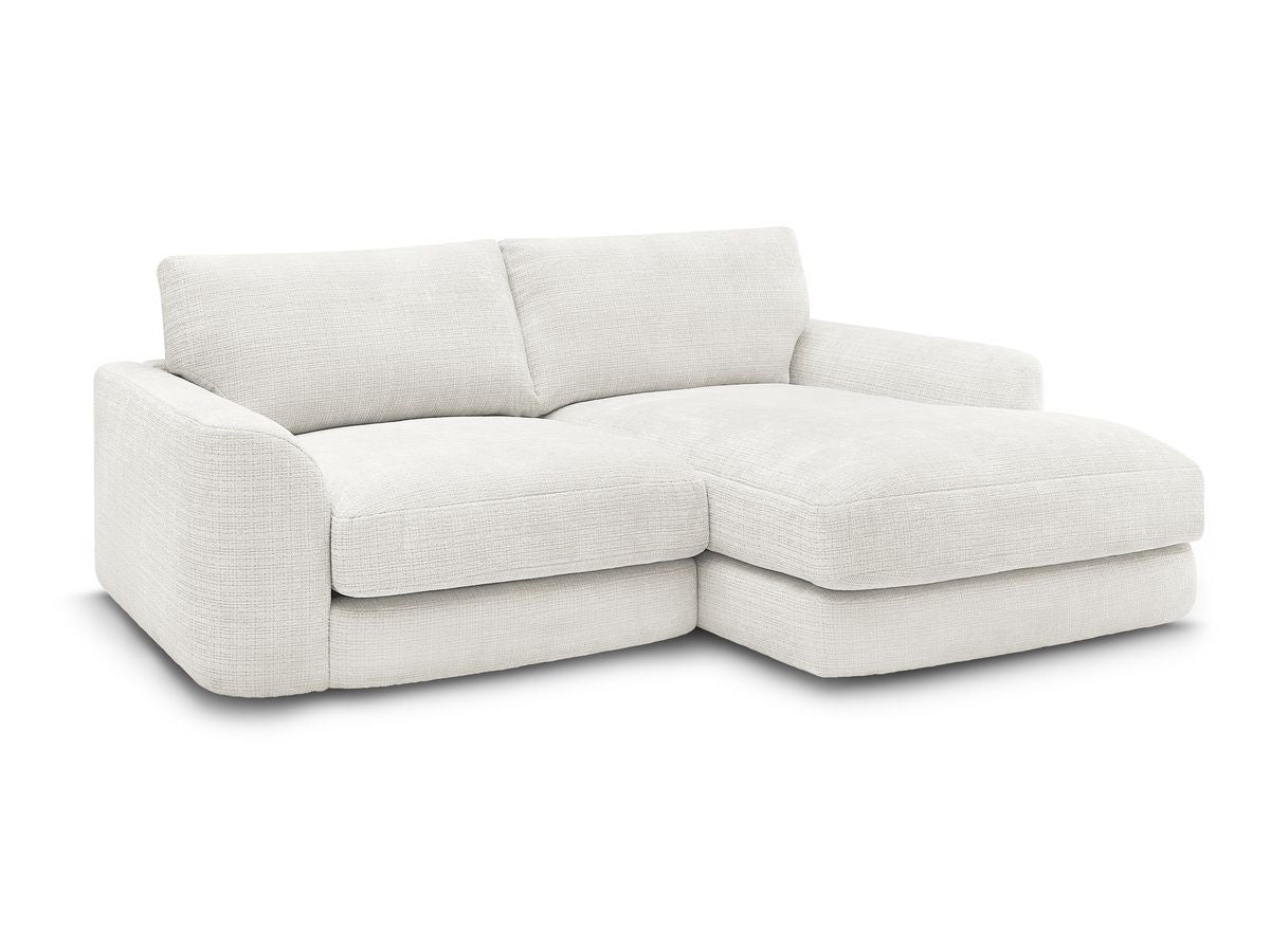 Hjørnesofa LEONORE i teksturert stoff