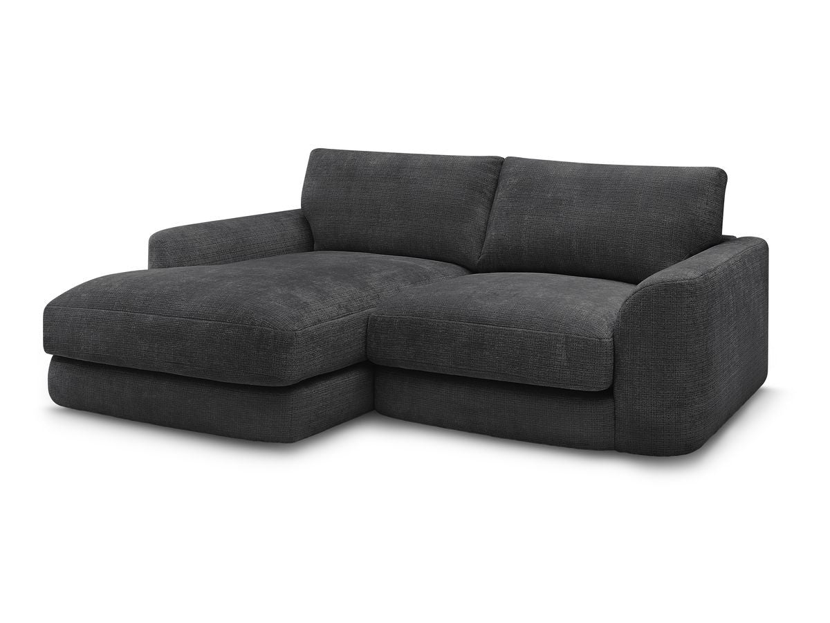 Hjørnesofa LEONORE i teksturert stoff