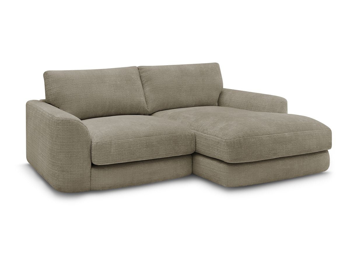 Hjørnesofa LEONORE i teksturert stoff