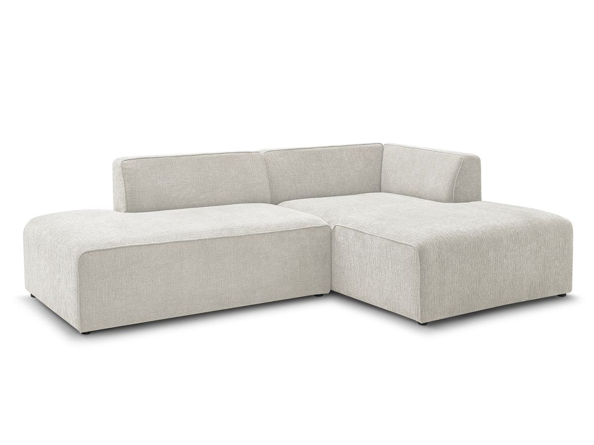 Hjørnesofa MEGEVE i teksturert stoff