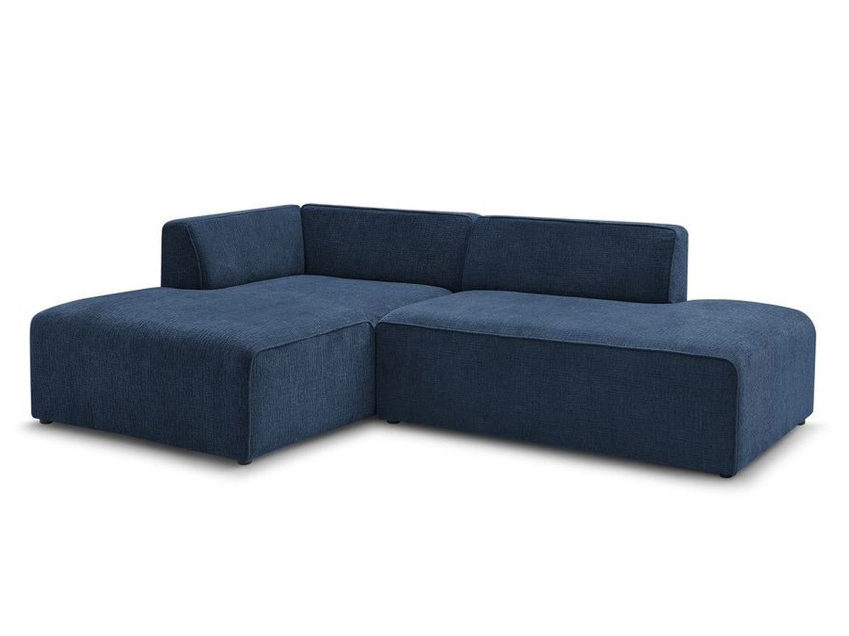 Hjørnesofa MEGEVE i teksturert stoff