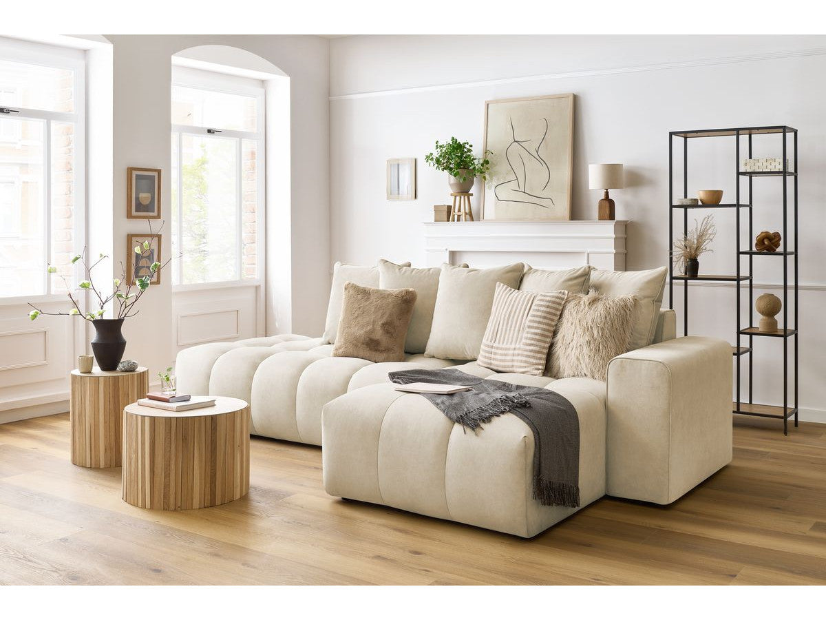 Hjørnesofa MONT-BLANC fløyel