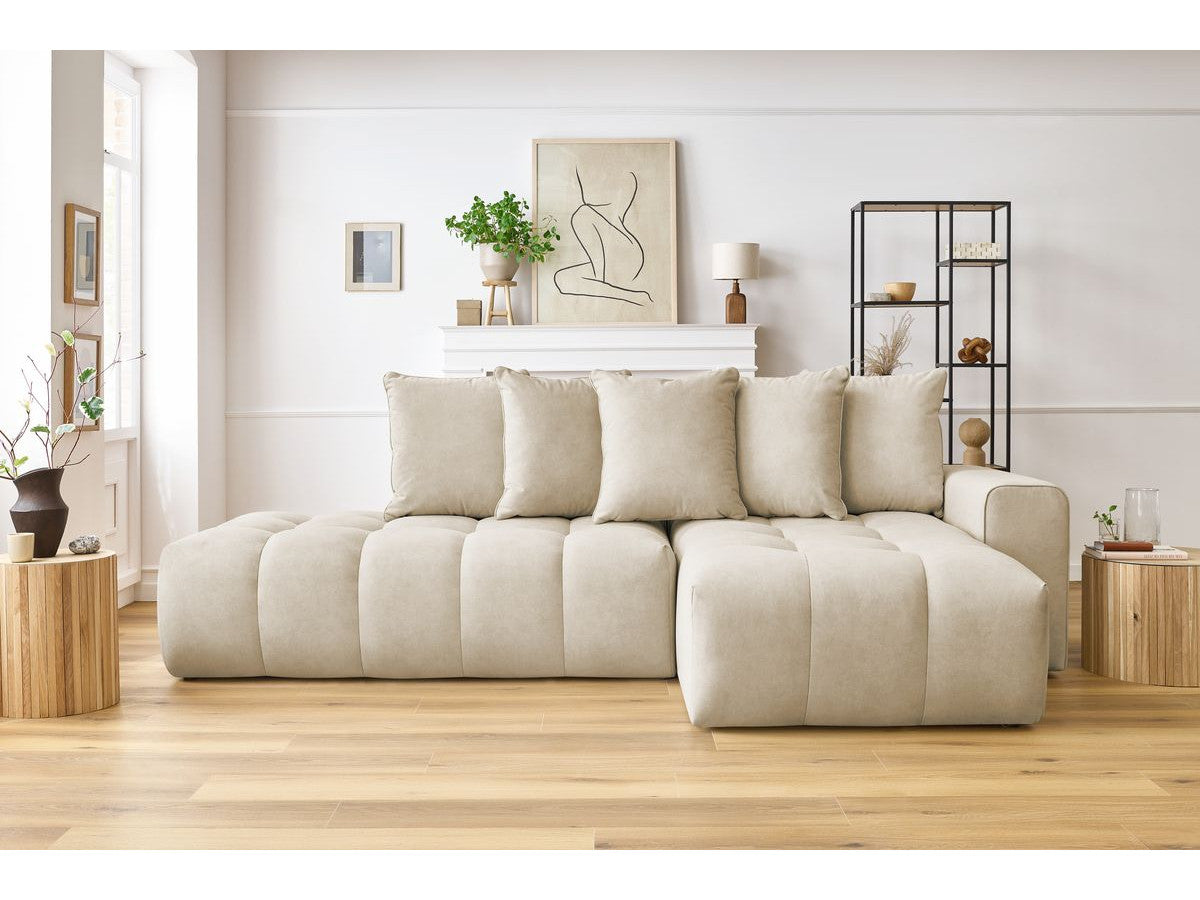 Hjørnesofa MONT-BLANC fløyel
