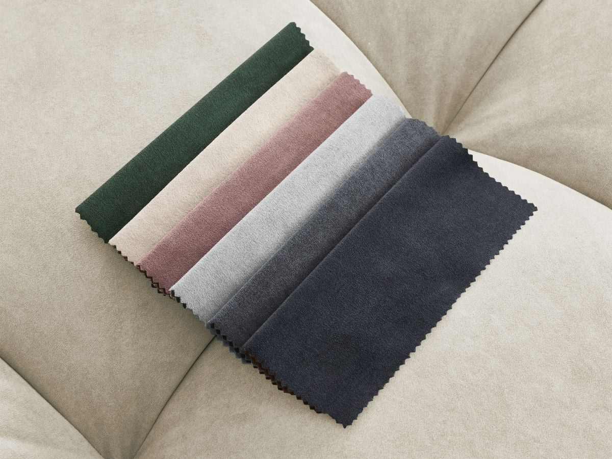 Hjørnesofa MONT-BLANC fløyel