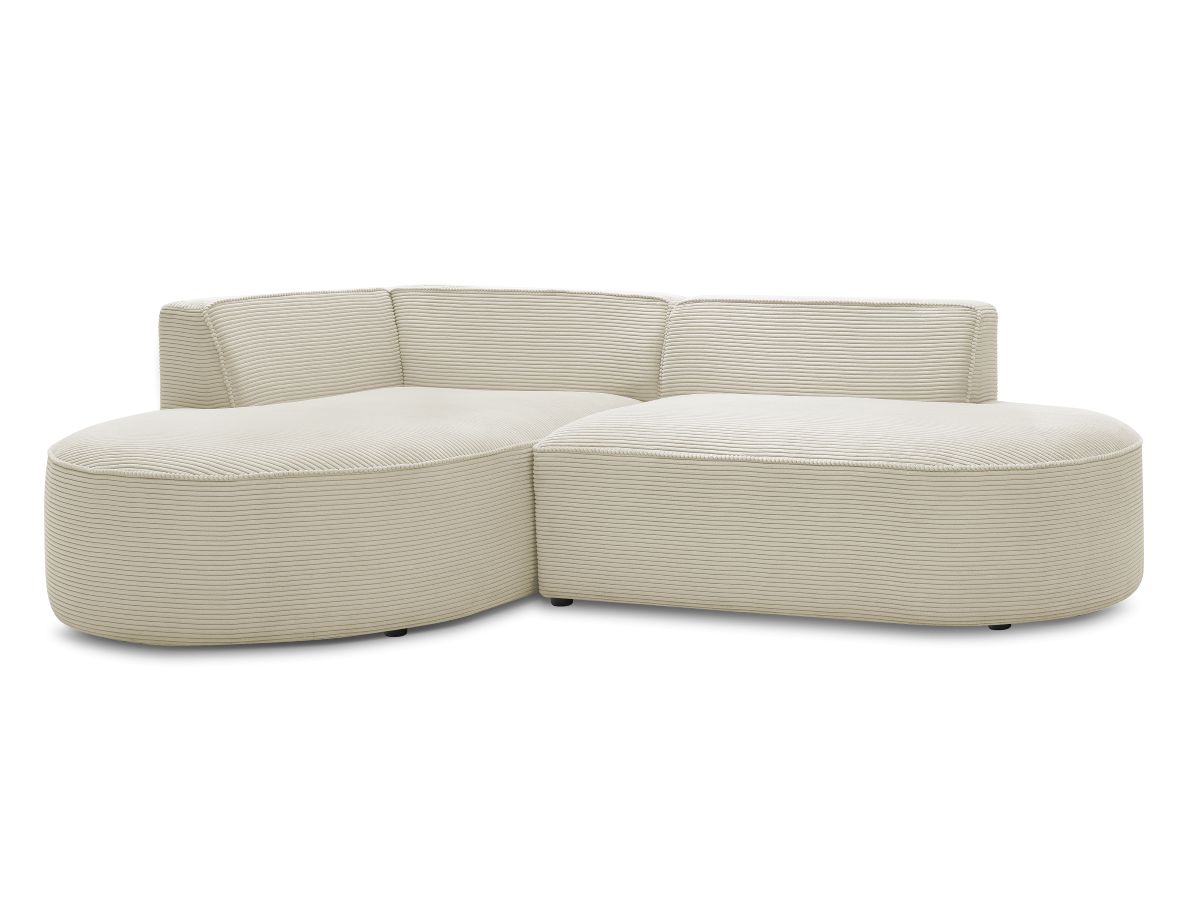Hjørnesofa ROUSSEAU i kordfløyel