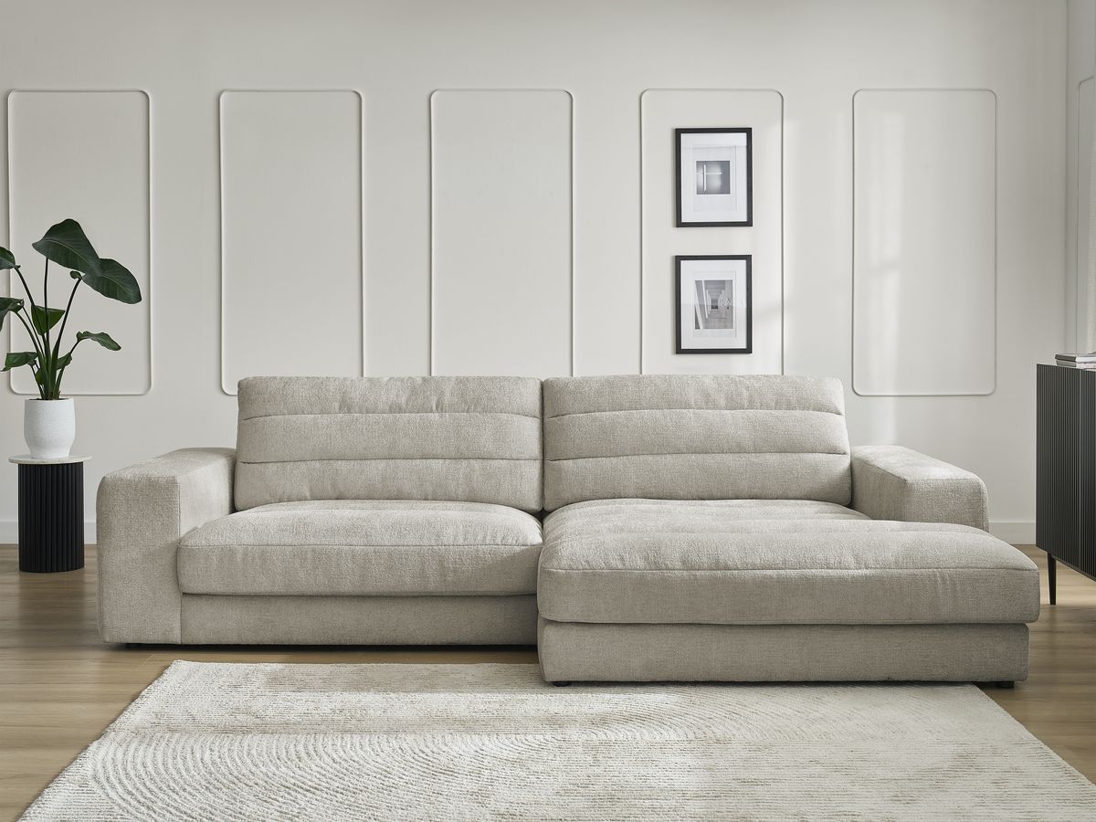 Hjørnesofa SIERRA i teksturert stoff
