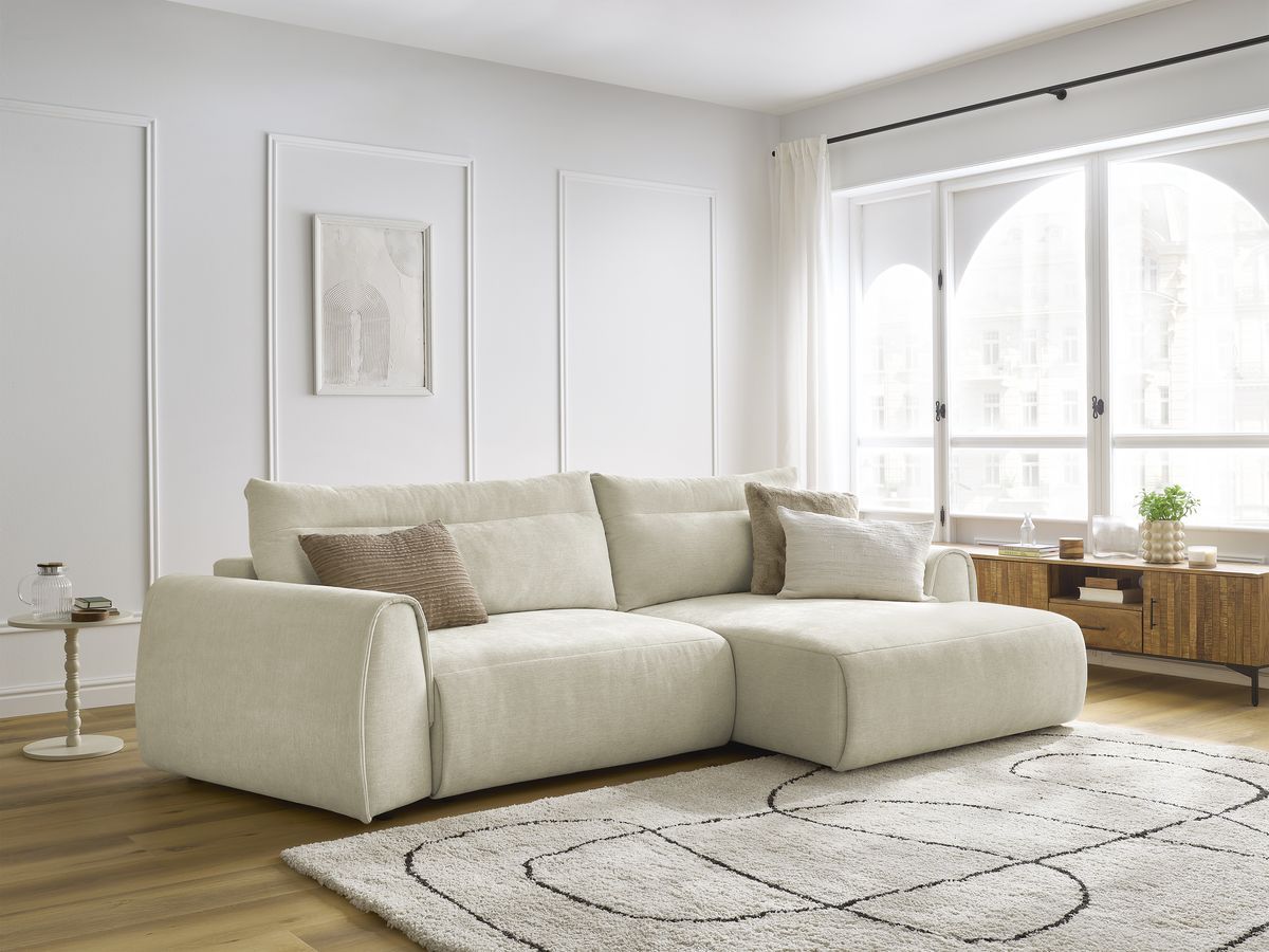 Hjørnesofa buet ADEN